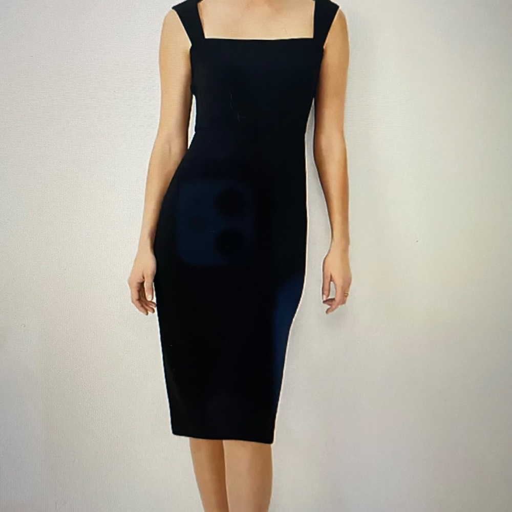 Ann Taylor Black Sleeveless Dress